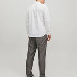 camicia parker 12227385WHITE JACK & JONES