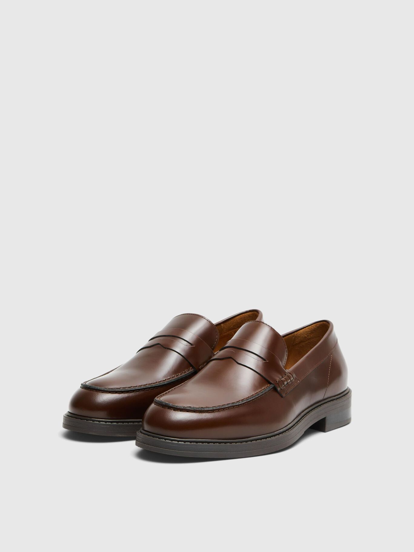 scarpe blake 16081463COGNAC SELECTED