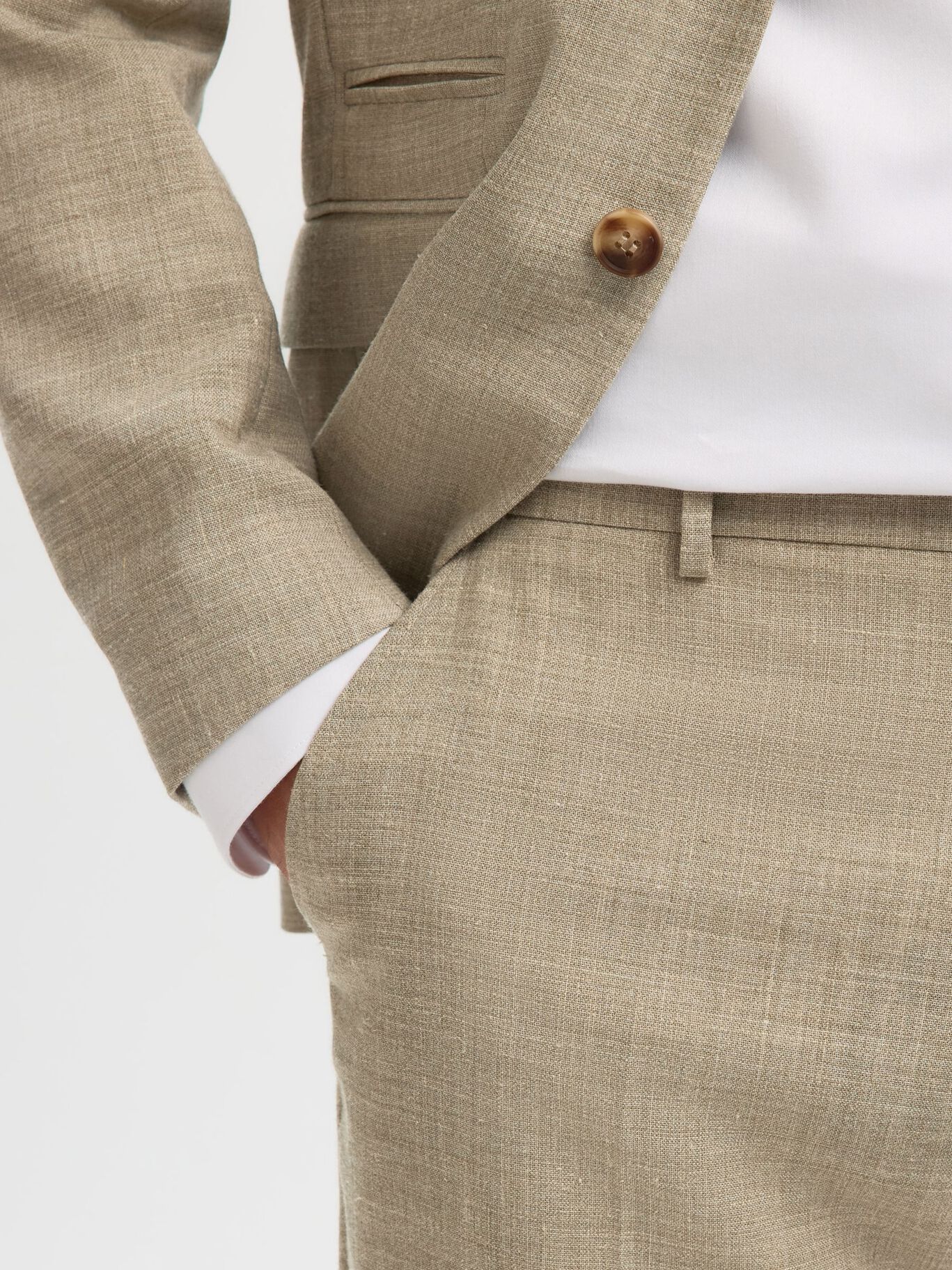 pantalone oasis 16087871SAND SELECTED