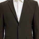 Giacca Uomo Selected Homme Liam Slim Fit Pied-de-Poule Marrone 16094325 