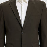 Giacca Uomo Selected Homme Liam Slim Fit Pied-de-Poule Marrone 16094325 