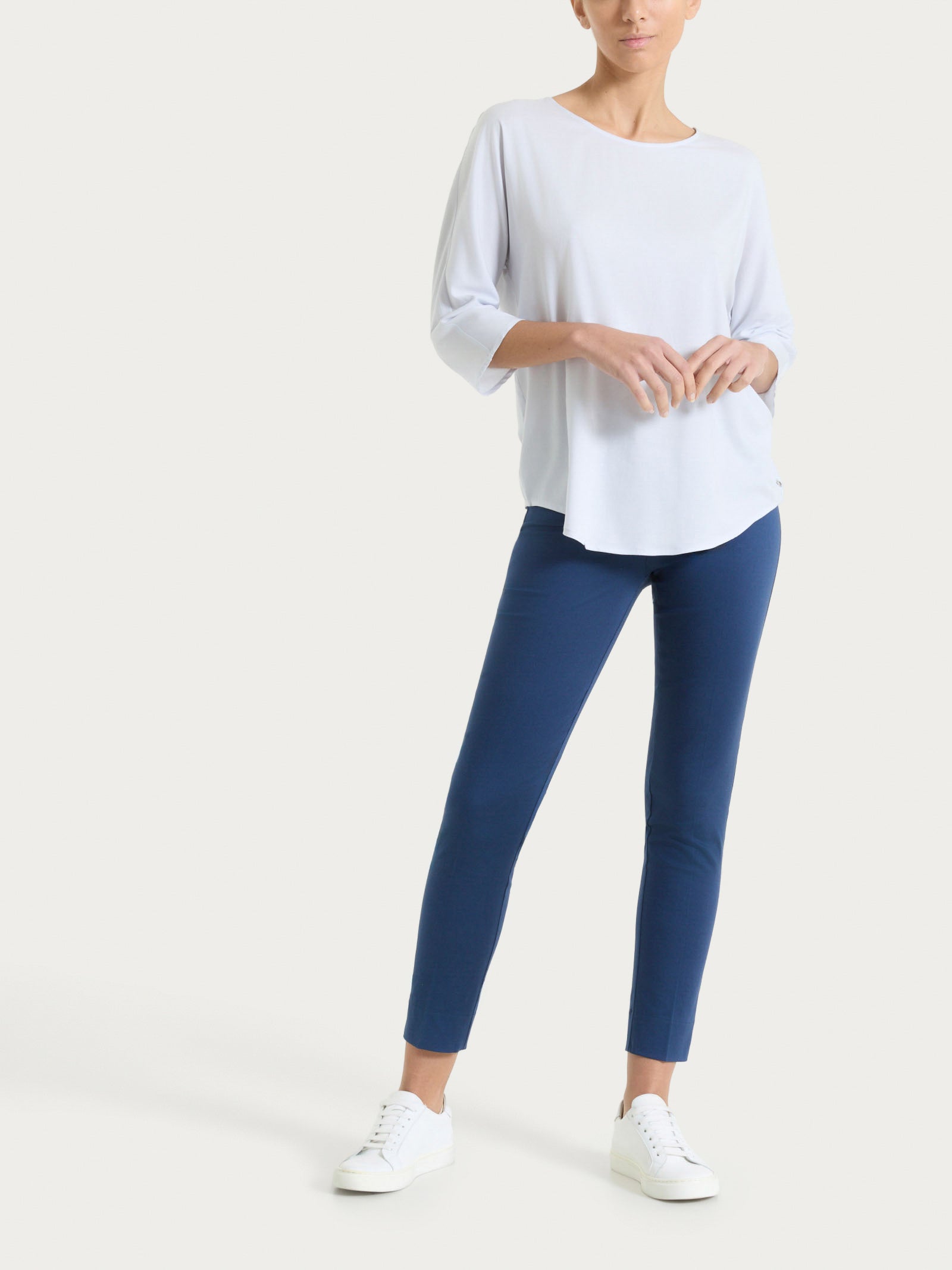 Pantalone Slit Capri Ragno 
