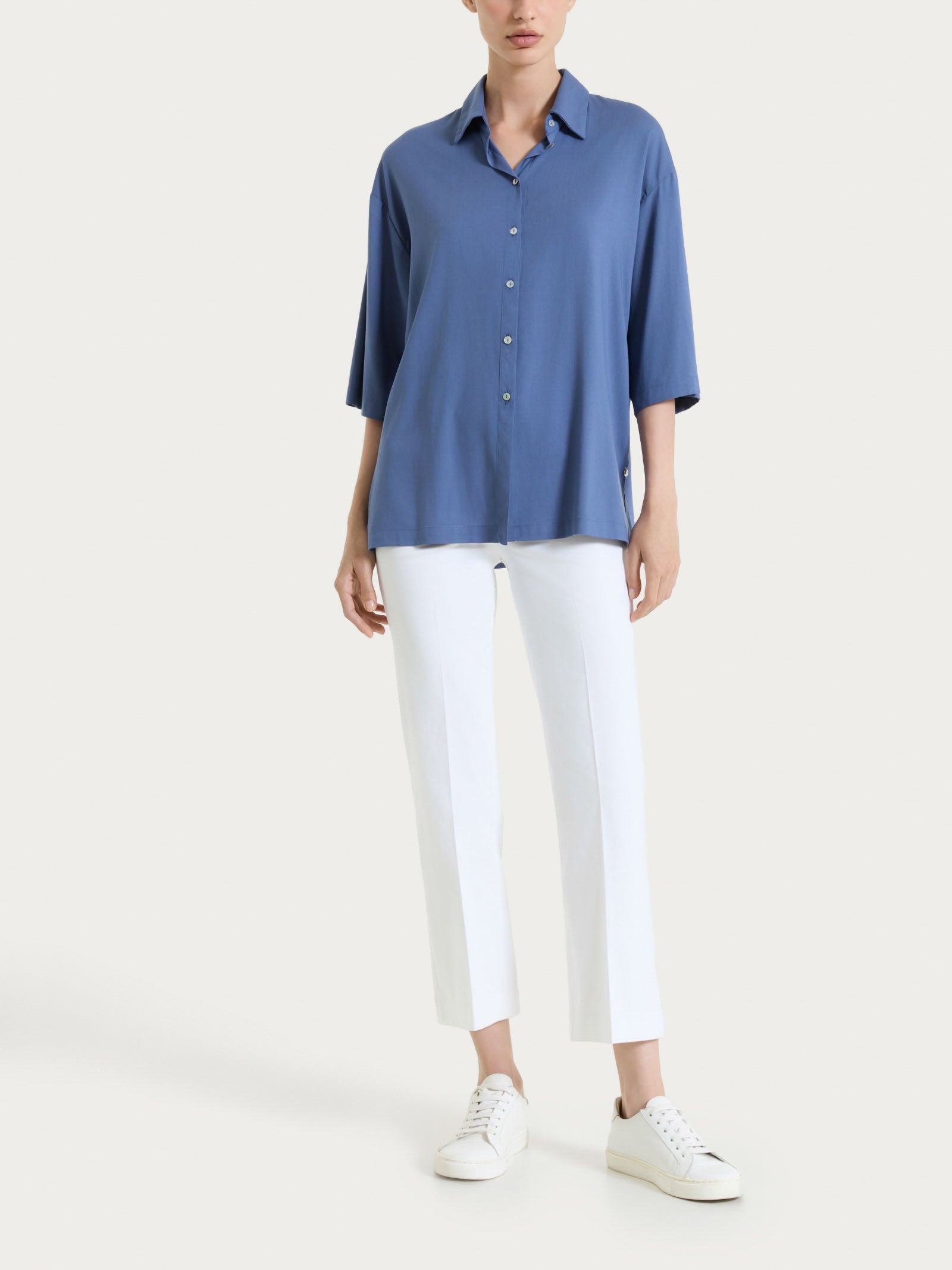 Pantalone Cropped Flare Ragno 
