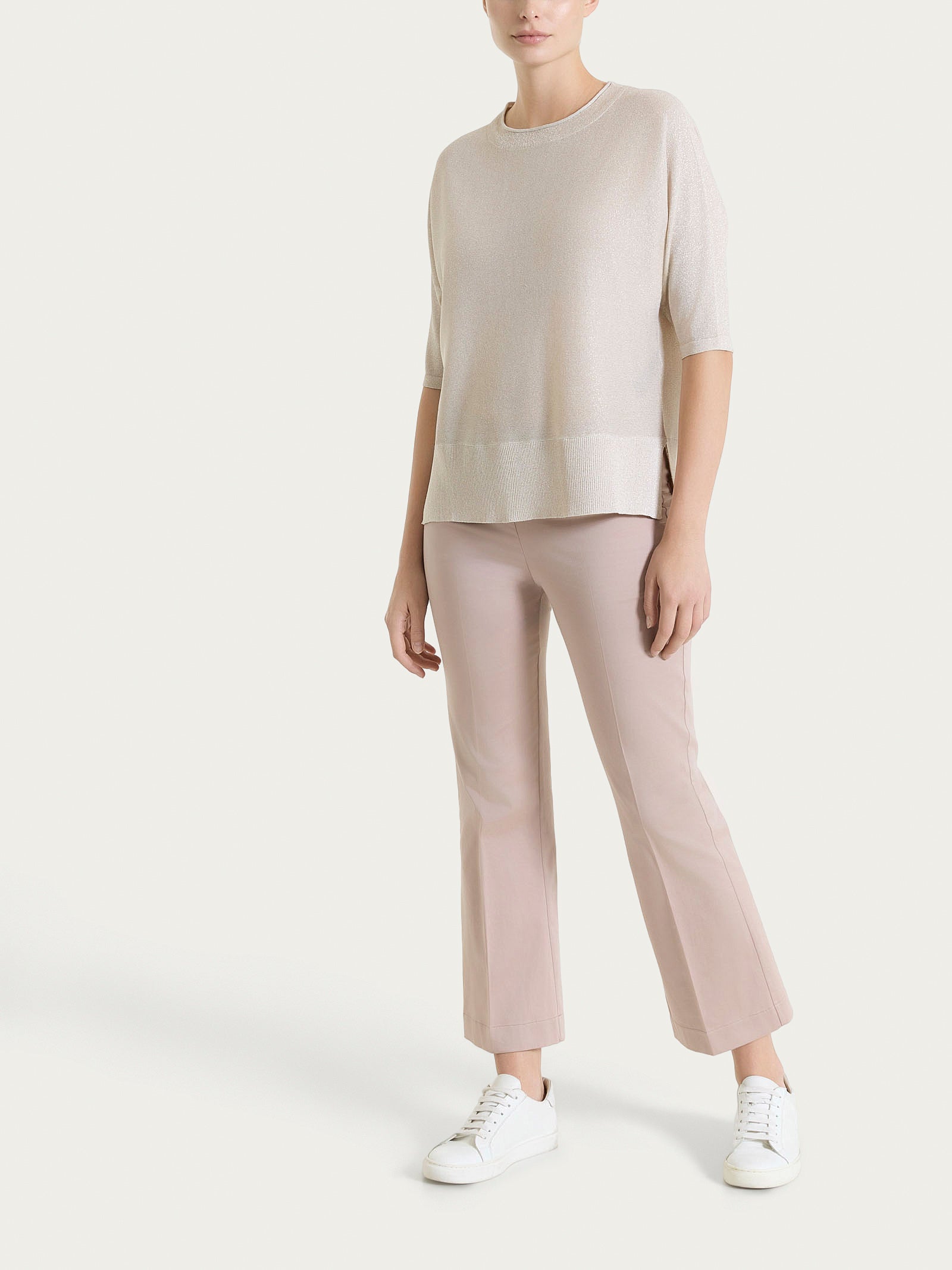 Pantalone Cropped Flare Ragno 