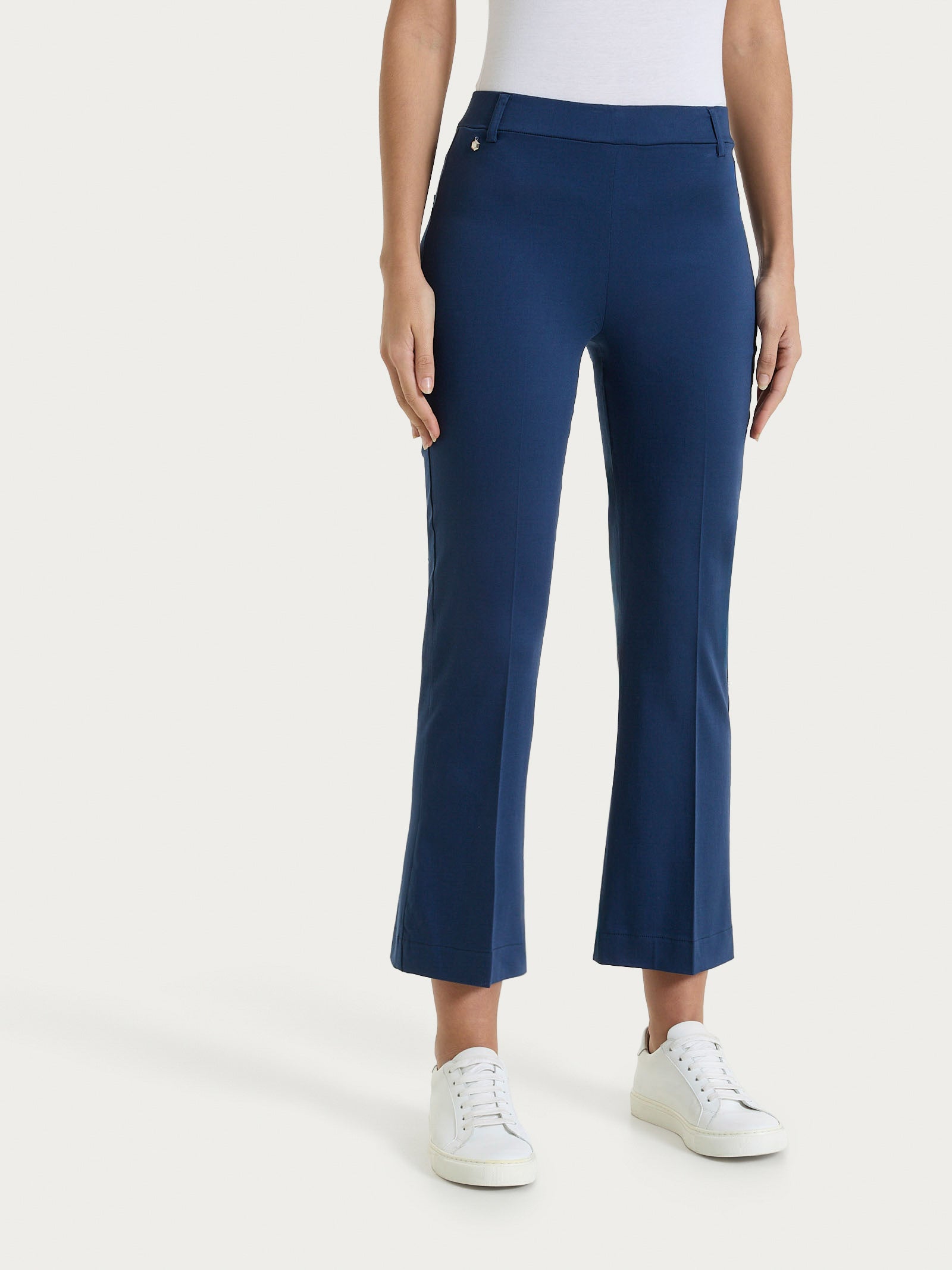 Pantalone Cropped Flare Ragno 