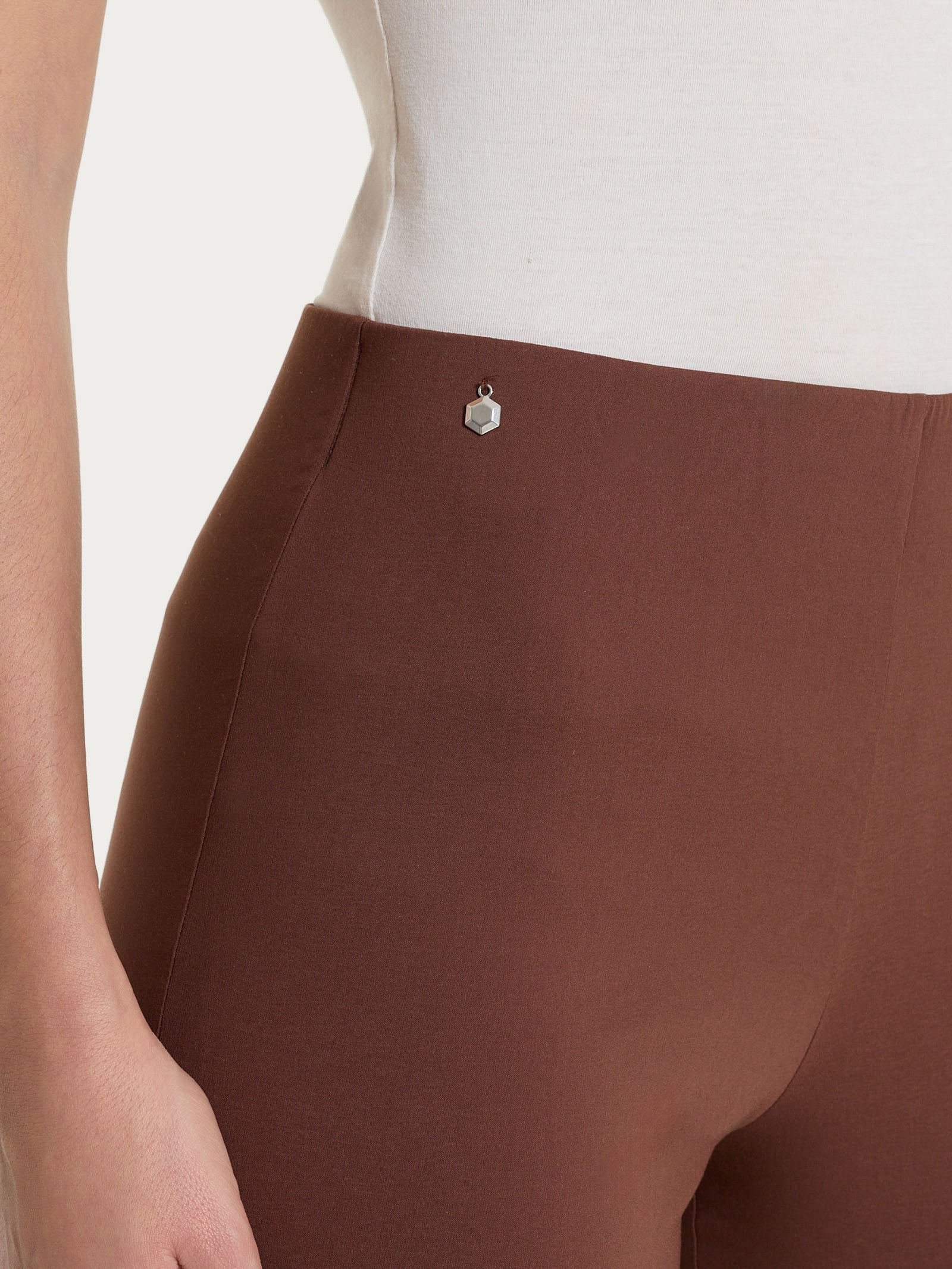 Pantalone Slit Capri Ragno 
