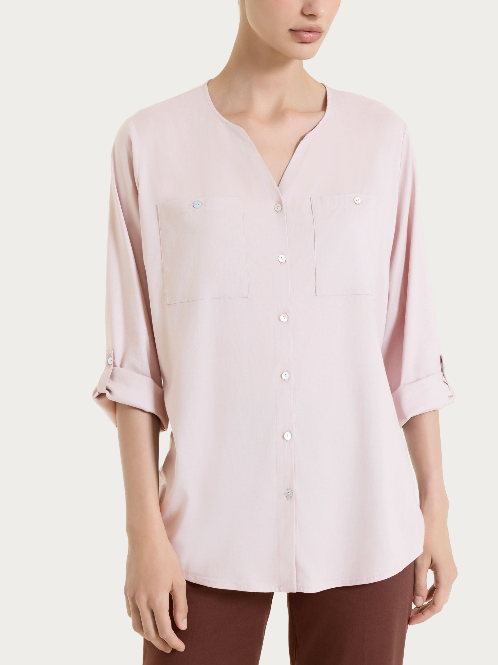 Camicia Aperta Man.Risv Ragno 