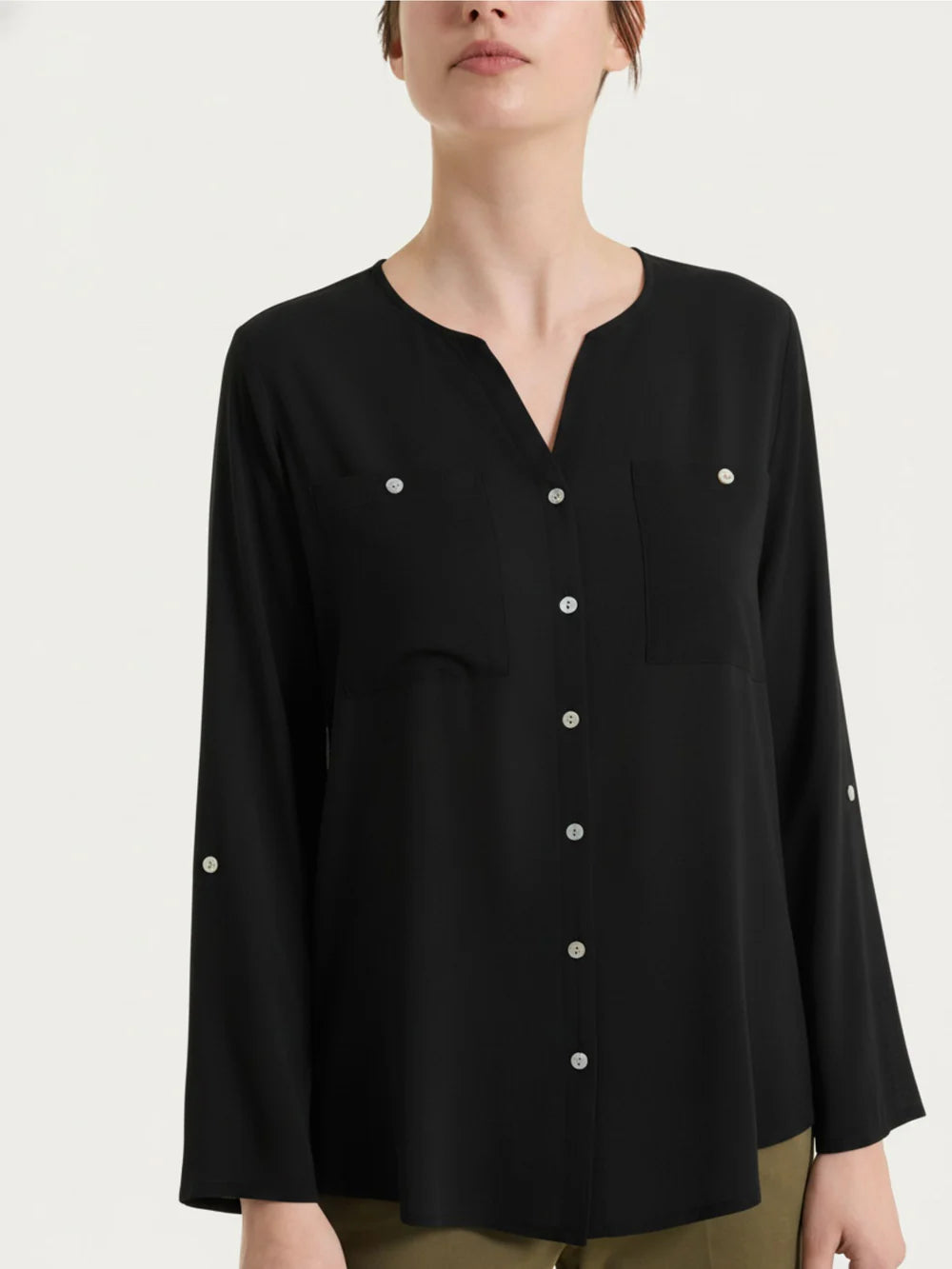 Camicia Aperta Man.Risv Ragno 