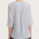 Camicia M3/4 Scollo V Ragno 