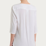 Camicia M3/4 Scollo V Ragno 