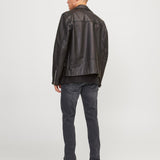 jeans glenn cb 817 12159030BLACK DENIM JACK & JONES