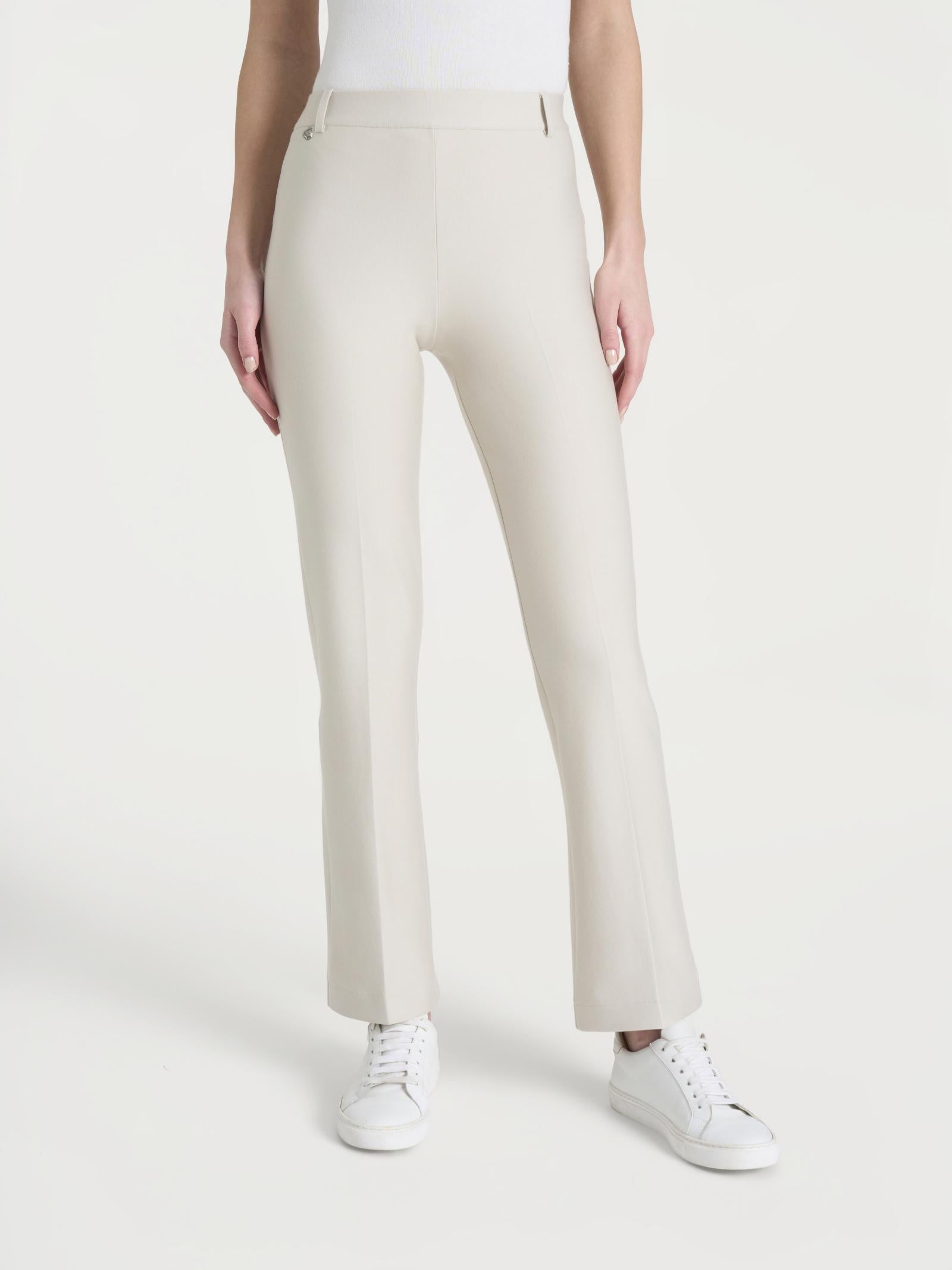 PANTALONE CROPPED FLARE DE72PMChampignon RAGNO