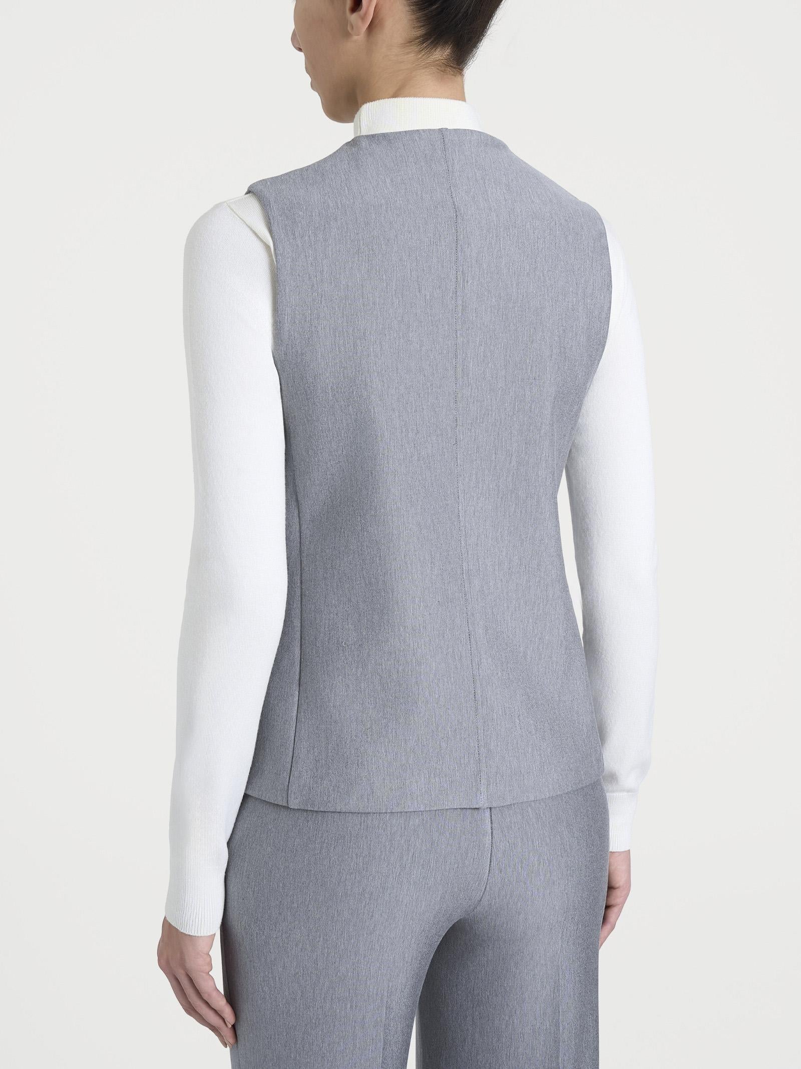 GILET DO24GLGrigio Mel. RAGNO