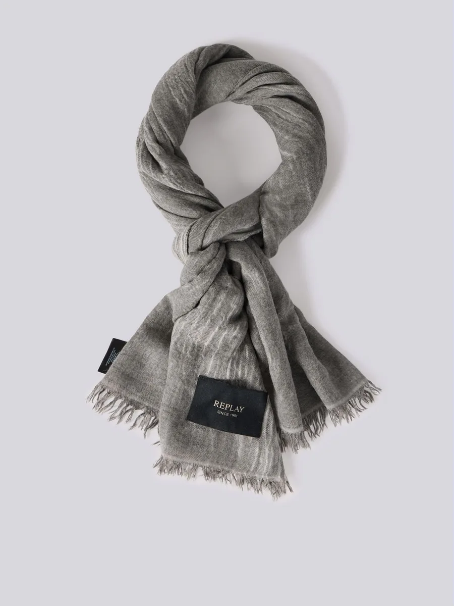 Sciarpa AX9254.002.A1401DWASHED BLACK REPLAY