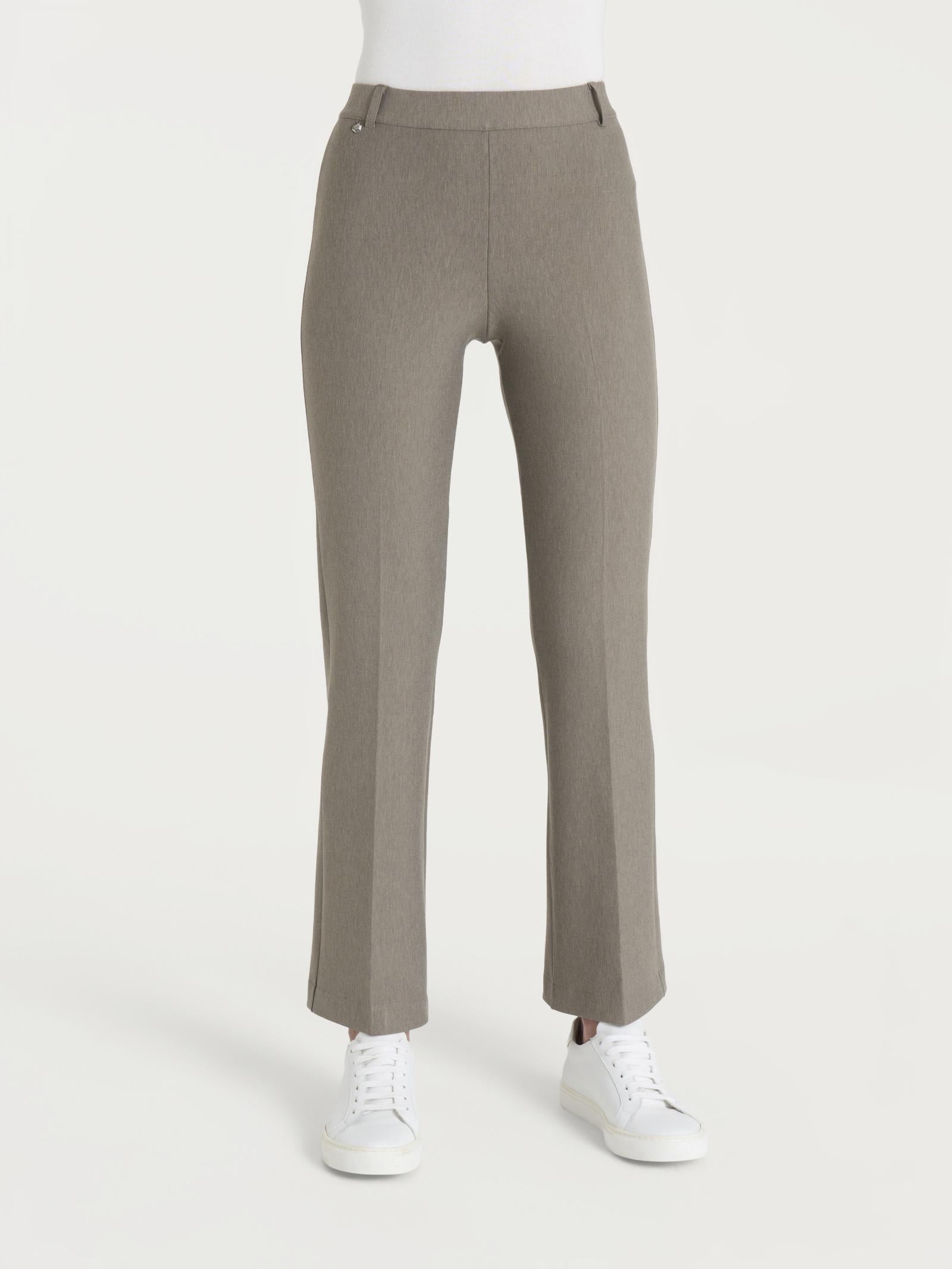 PANTALONE CROPPED FLARE 