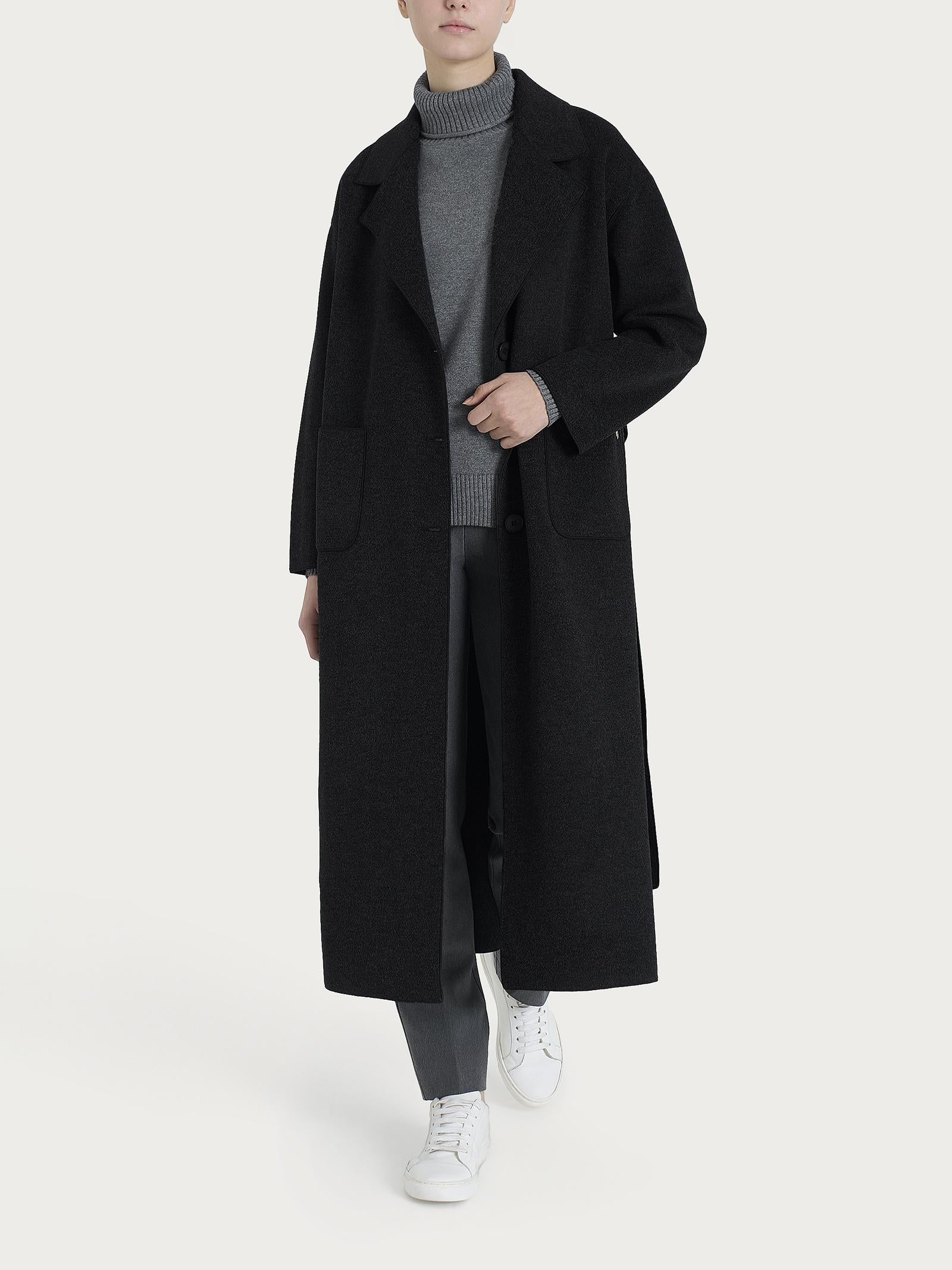 CAPPOTTO LUNGO DQ61KLNero RAGNO