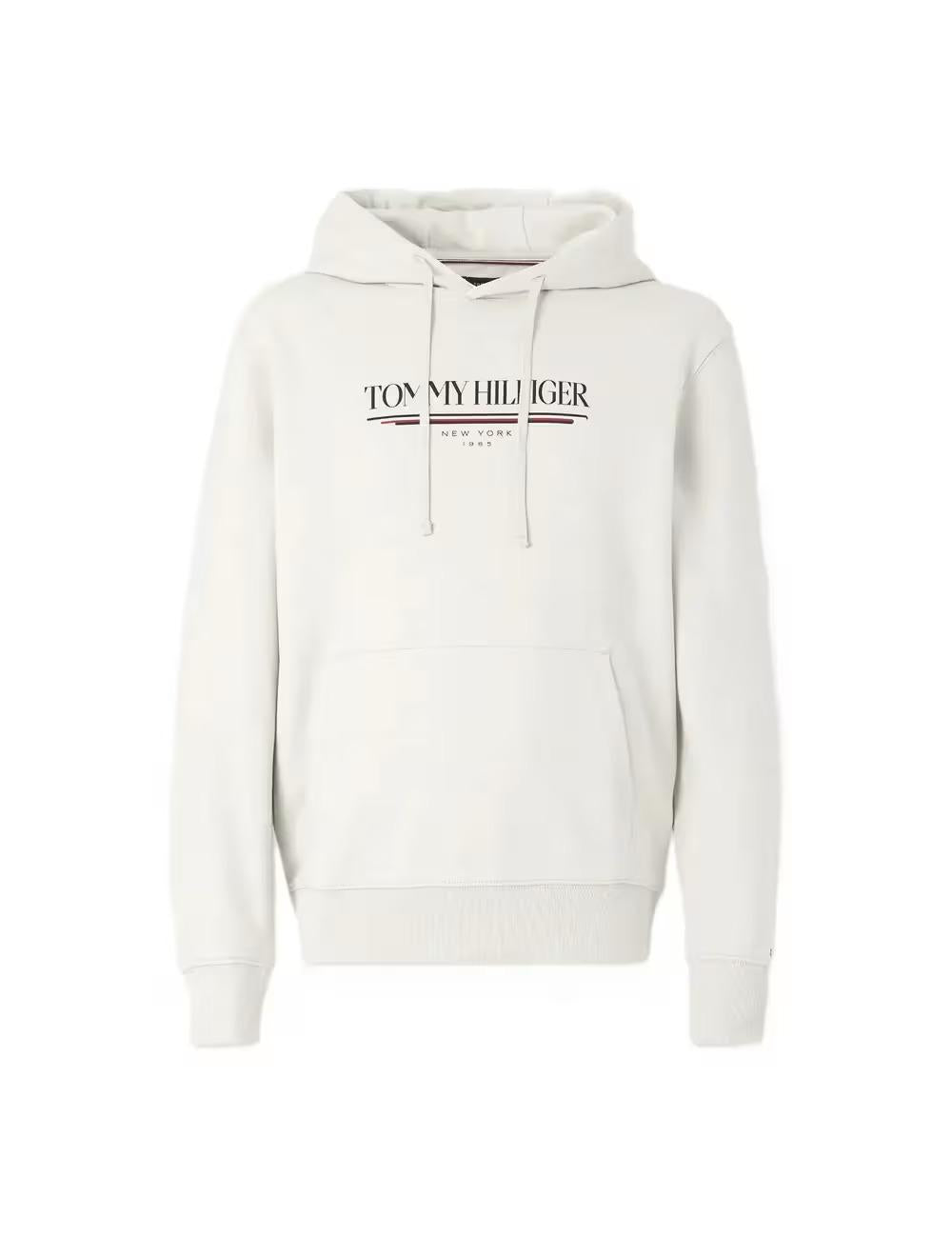 FELPA MW0MW40534White TOMMY HILFIGER