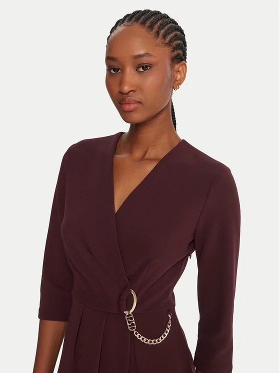 Abito Intero CFC0020071002Bordeaux rosso RINASCIMENTO