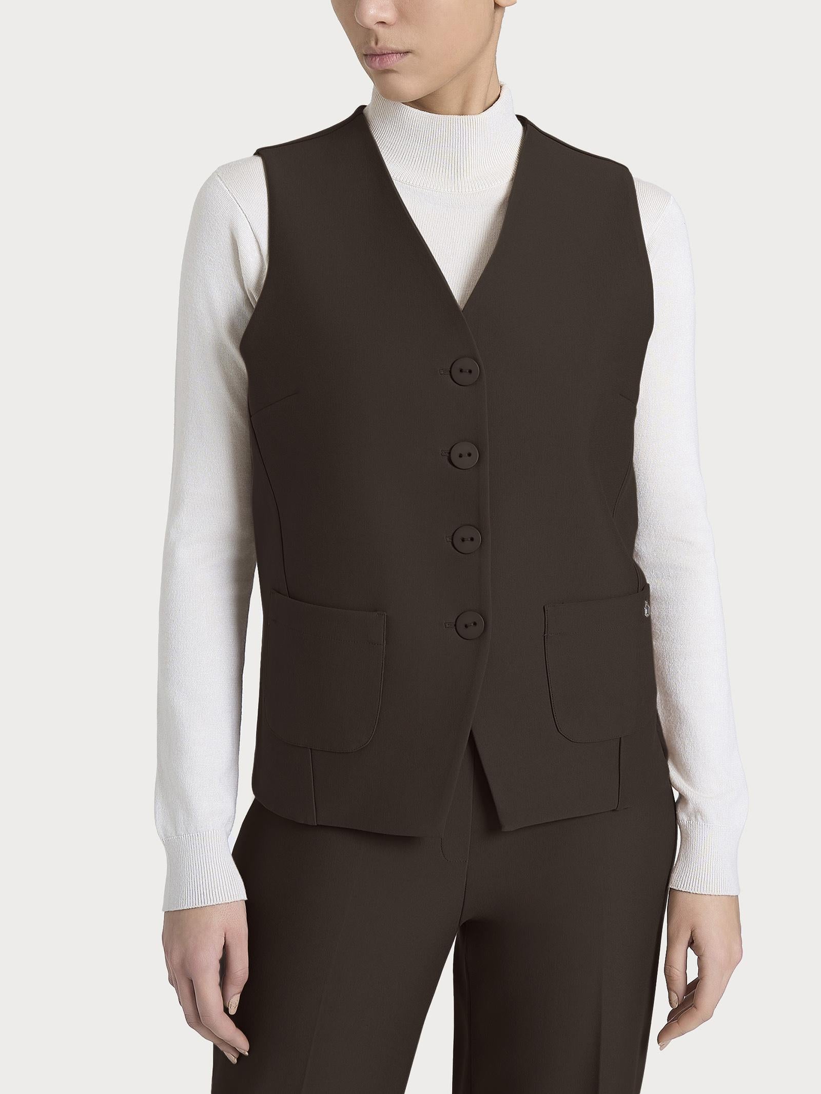 GILET DO24GLCHOCOLATE TORTE RAGNO