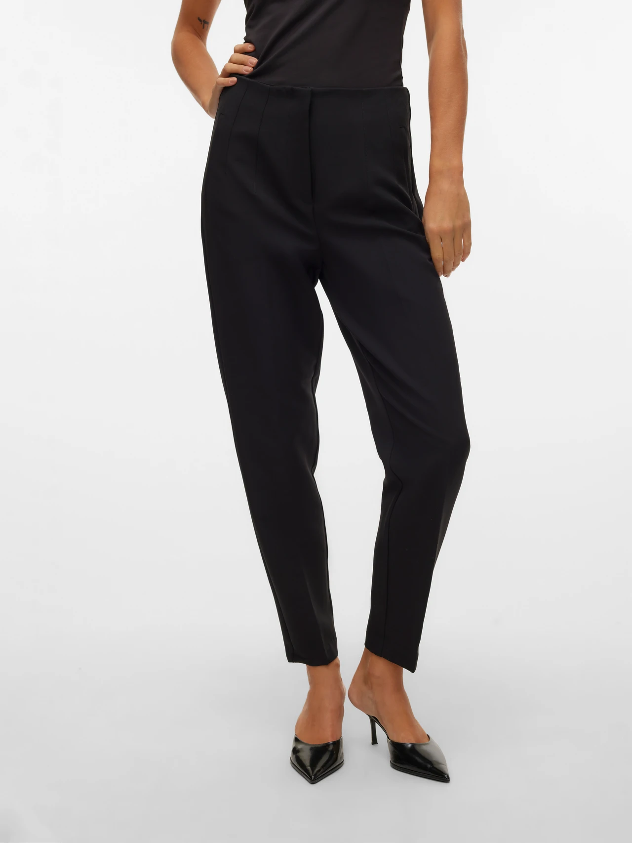 pantalone lina 10309140BLACK VERO MODA
