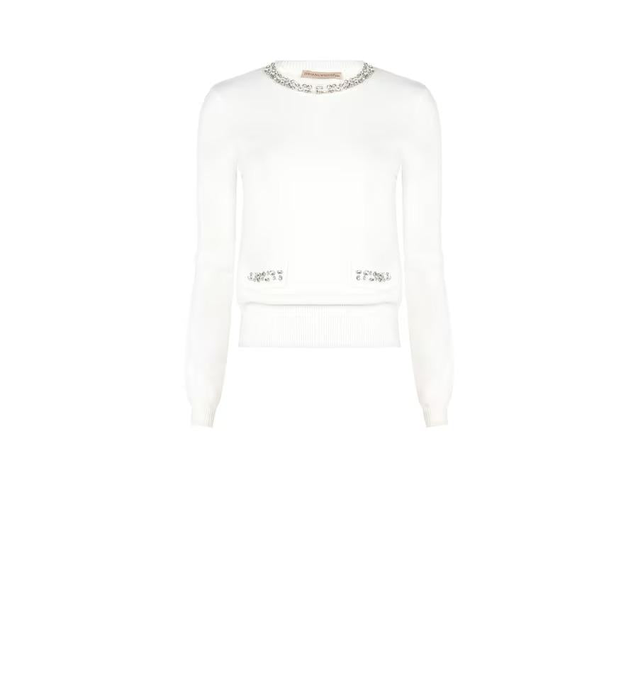 Maglia CFM0012058003Panna bianco RINASCIMENTO