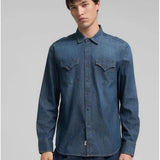 Camicia M4860T.000.26C 92ADARK BLUE REPLAY