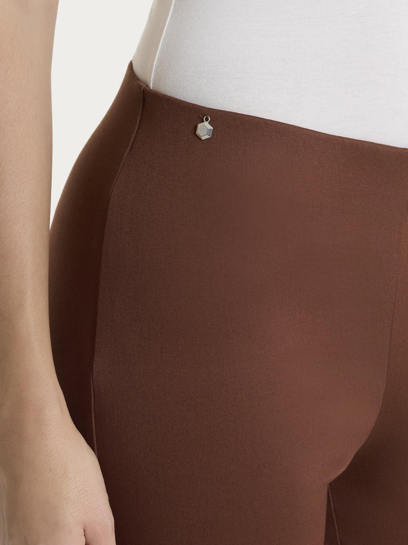 Pantalone Slit Capri Ragno 