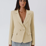 Giacca CFC0125430003Beige scuro RINASCIMENTO