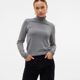 maglia iris 10320450MEDIUM GREY MELANGE VERO MODA