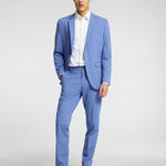 giacca liam 16087824LIGHT BLUE SELECTED