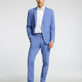 giacca liam 16087824LIGHT BLUE SELECTED