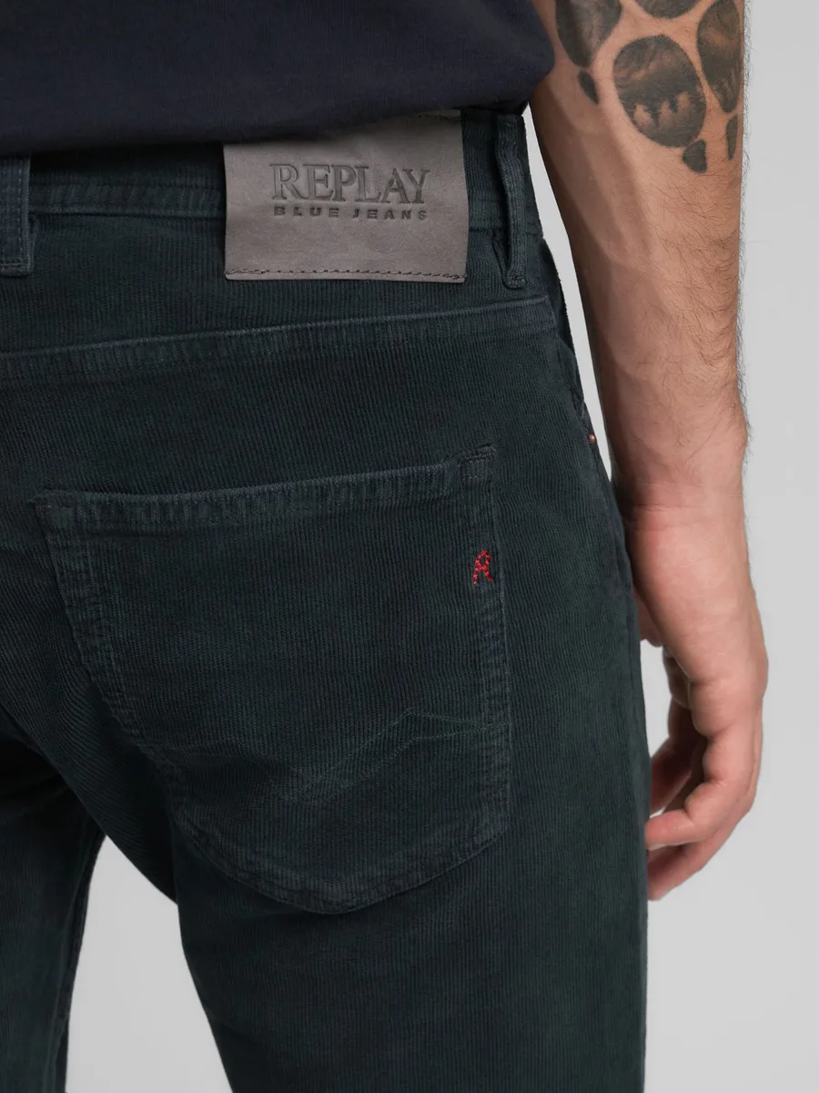 Pantalone MA972 .000.8442795BLACK REPLAY