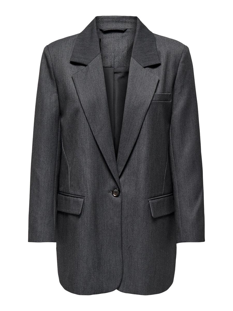 Giacca monopetto grigia 