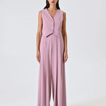 Gilet CFC0125488003Rosa Malva RINASCIMENTO