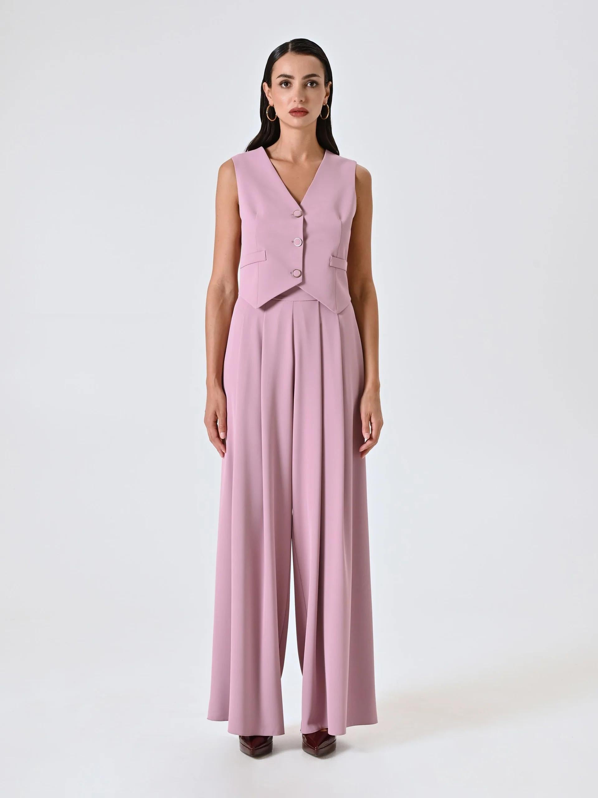 Gilet CFC0125488003Rosa Malva RINASCIMENTO