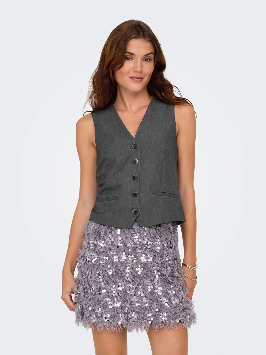 gilet iris-hattie 15331287DARK GREY ONLY