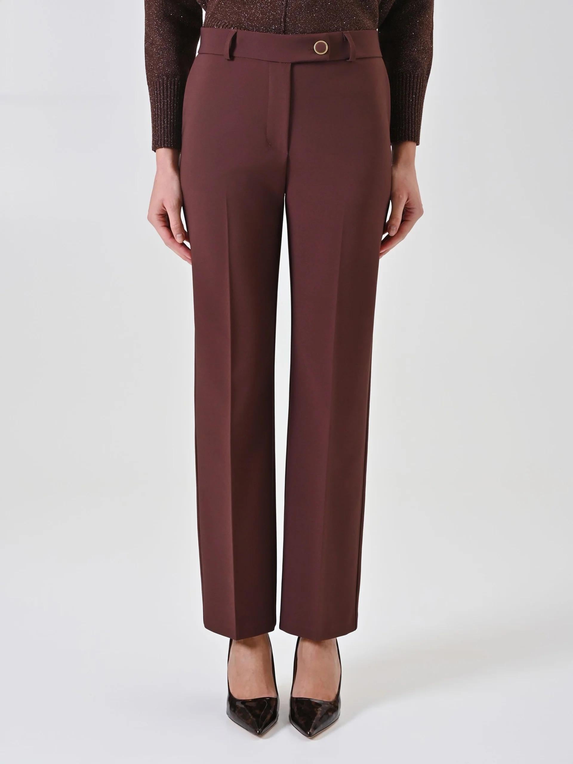 Pantalone CFC0125653003CIOCCOLATO RINASCIMENTO