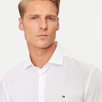 CAMICIA MW0MW38347Optic white TOMMY HILFIGER