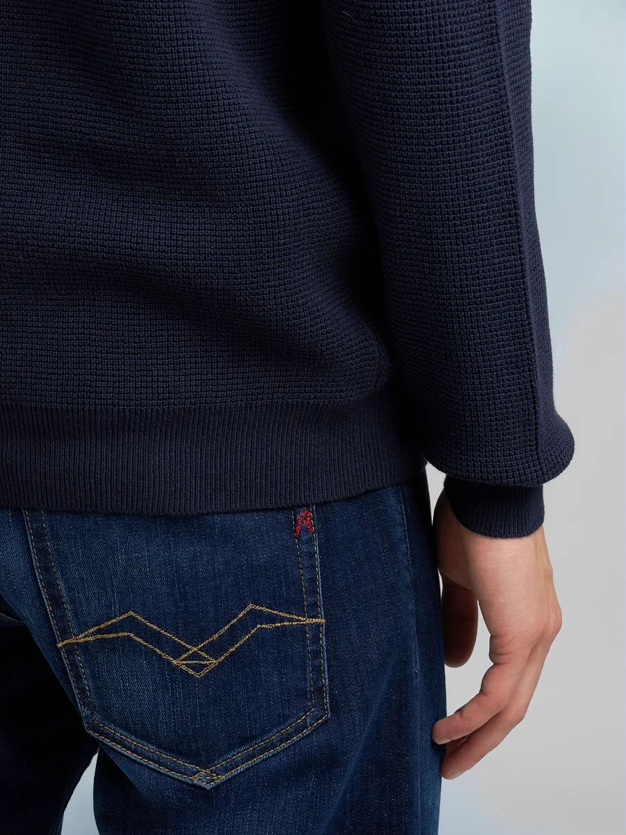 Maglia UK4881.000.G22994INDIGO BLUE REPLAY