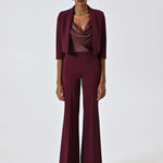 Giacca CFC0125645003Bordeaux rosso RINASCIMENTO