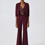 Giacca CFC0125645003Bordeaux rosso RINASCIMENTO