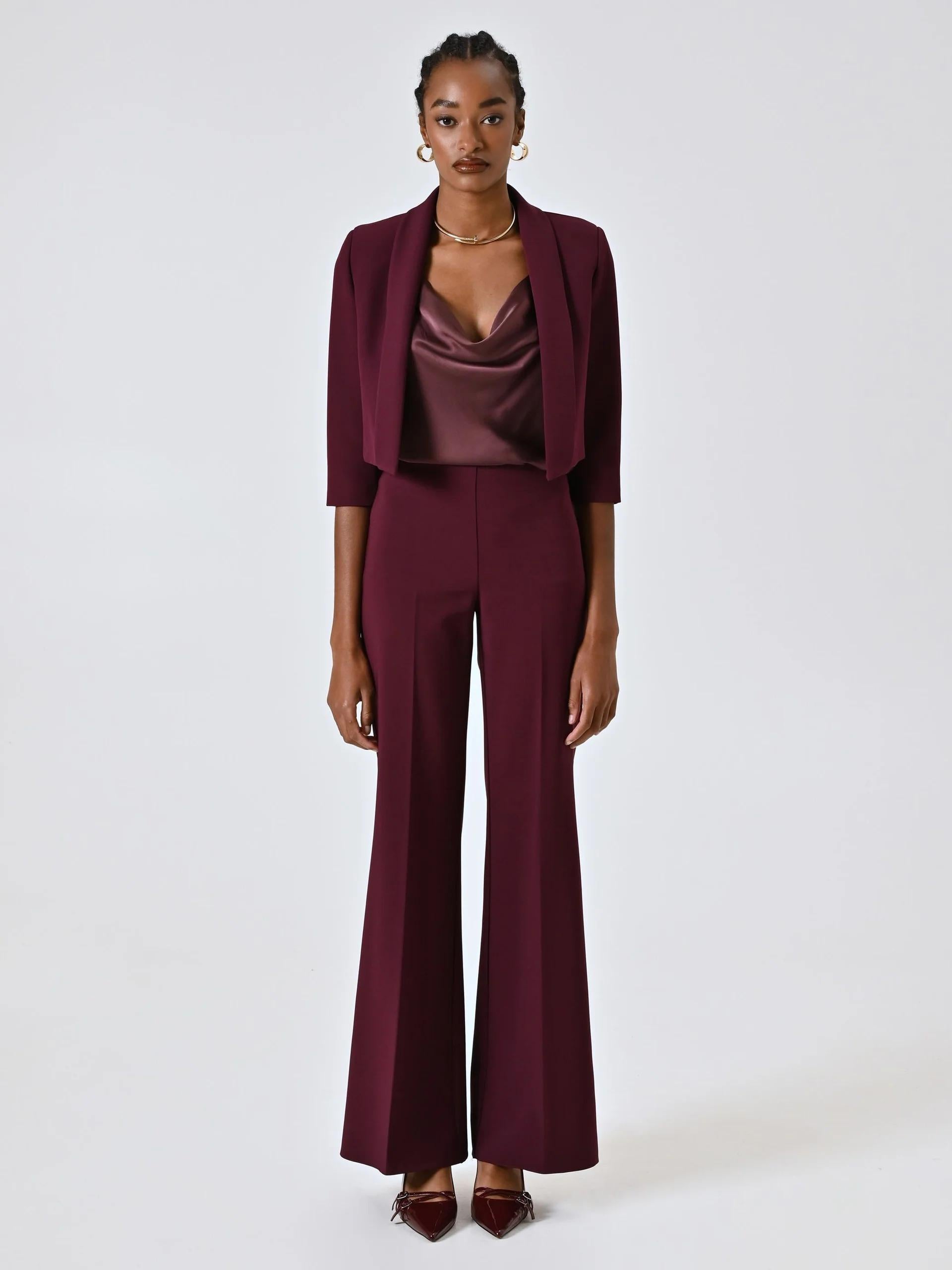 Giacca CFC0125645003Bordeaux rosso RINASCIMENTO