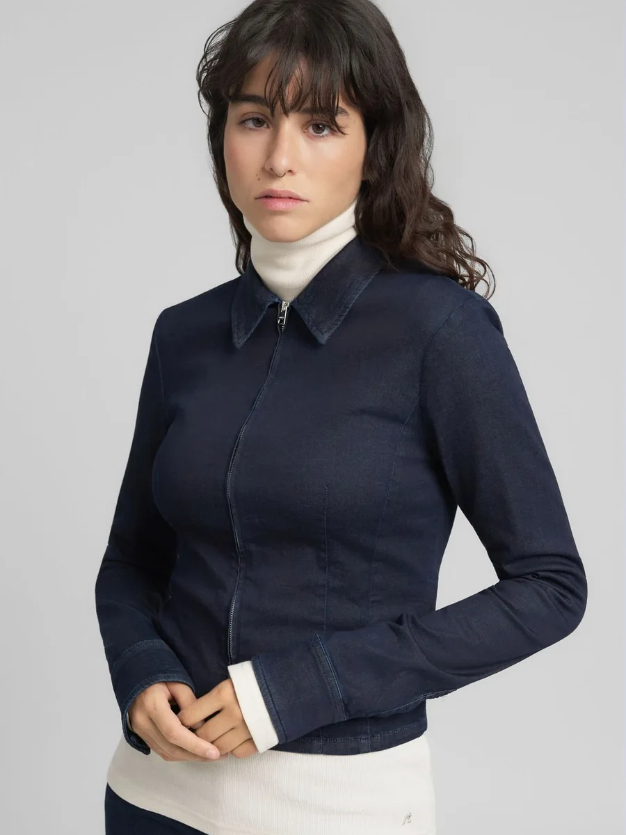 Camicia W2416 .000.821 93CDARK BLUE REPLAY