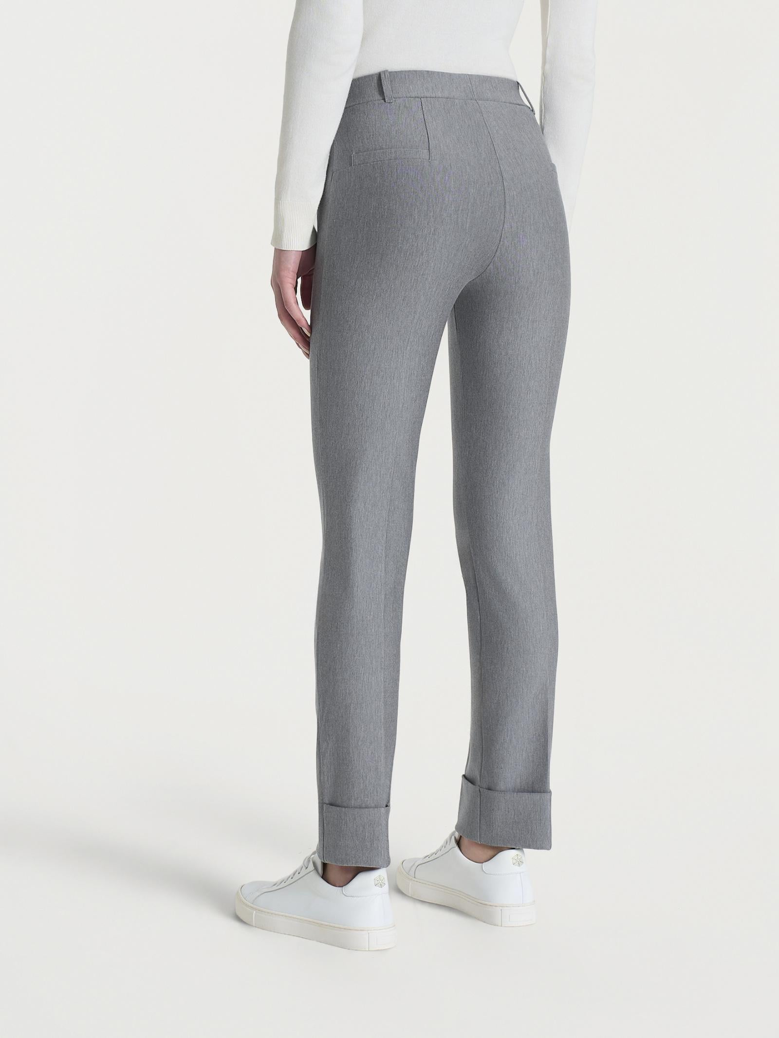 PANTALONE SLIM STRAIGHT D091PWGrigio Mel. RAGNO