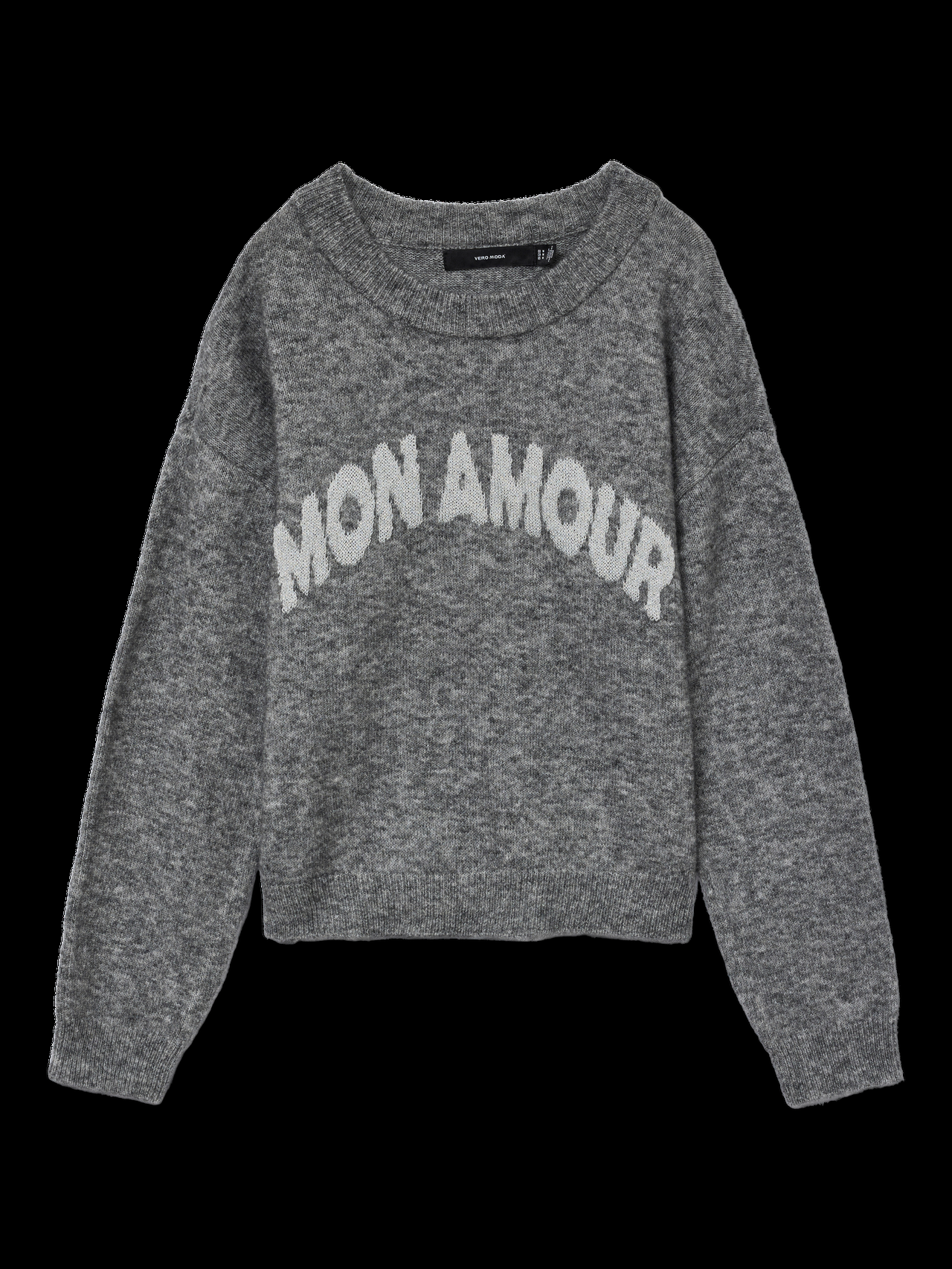 maglia amoremio 10331278MEDIUM GREY MELANGE VERO MODA