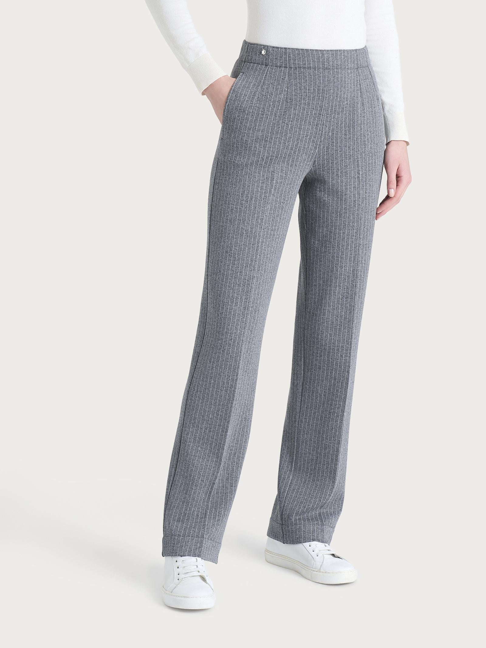 PANTALONE STRAIGHT/ POCKET DR48PPFant.Ardesia Mel. RAGNO