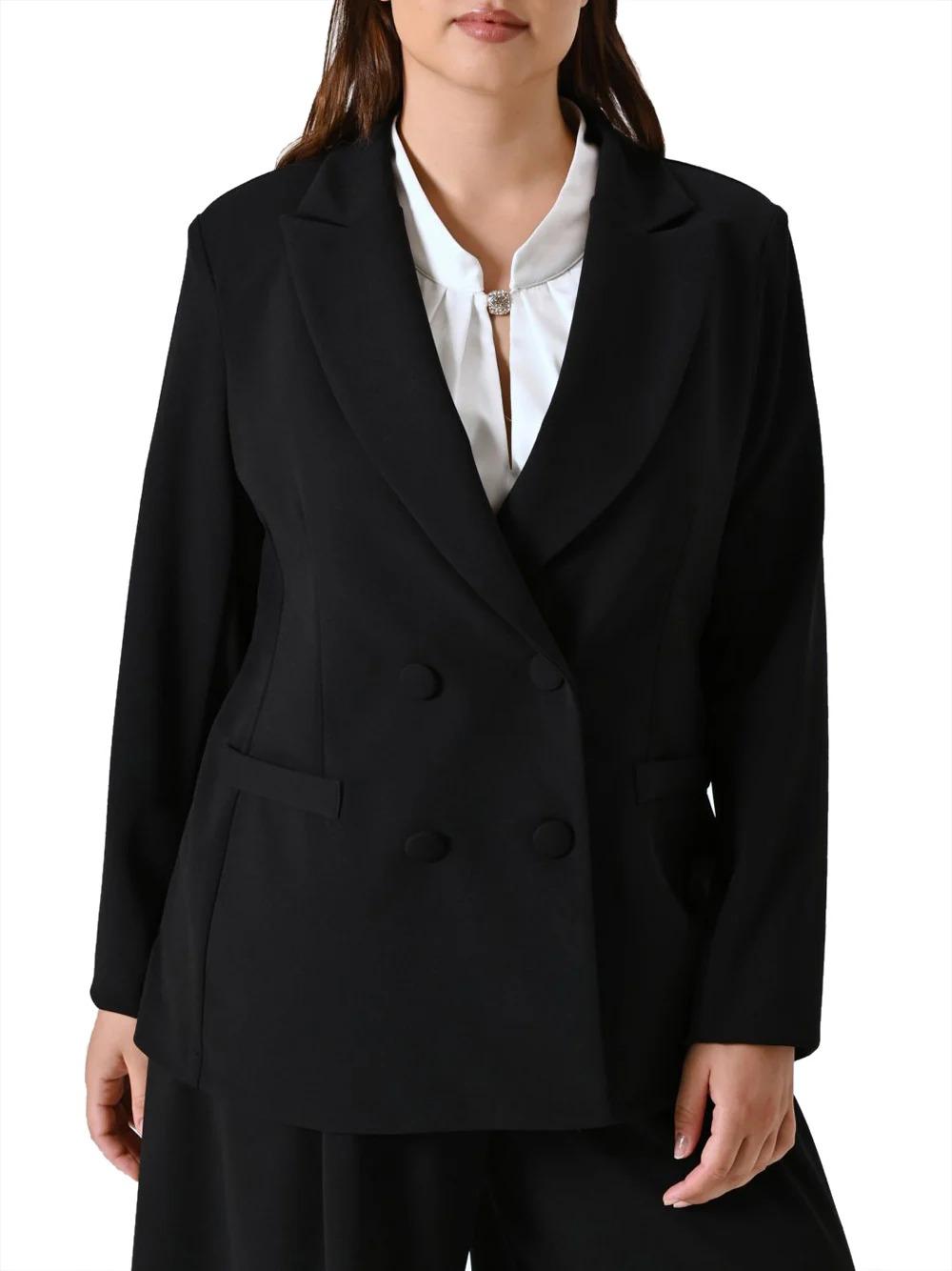 Giacca CFC0125460003Nero CURVY