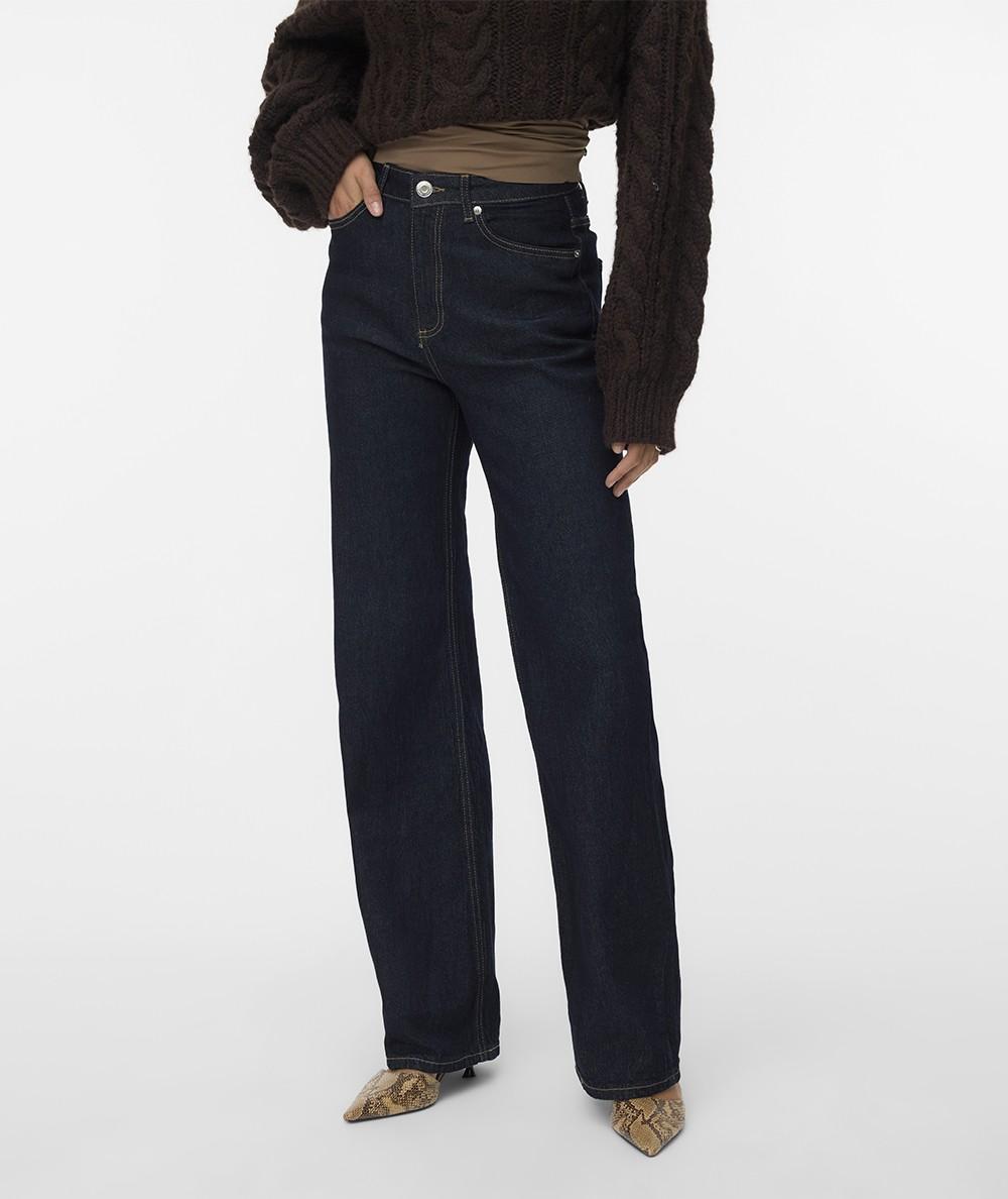 jeans tessa ra369 10297608DARK BLUE DENIM VERO MODA