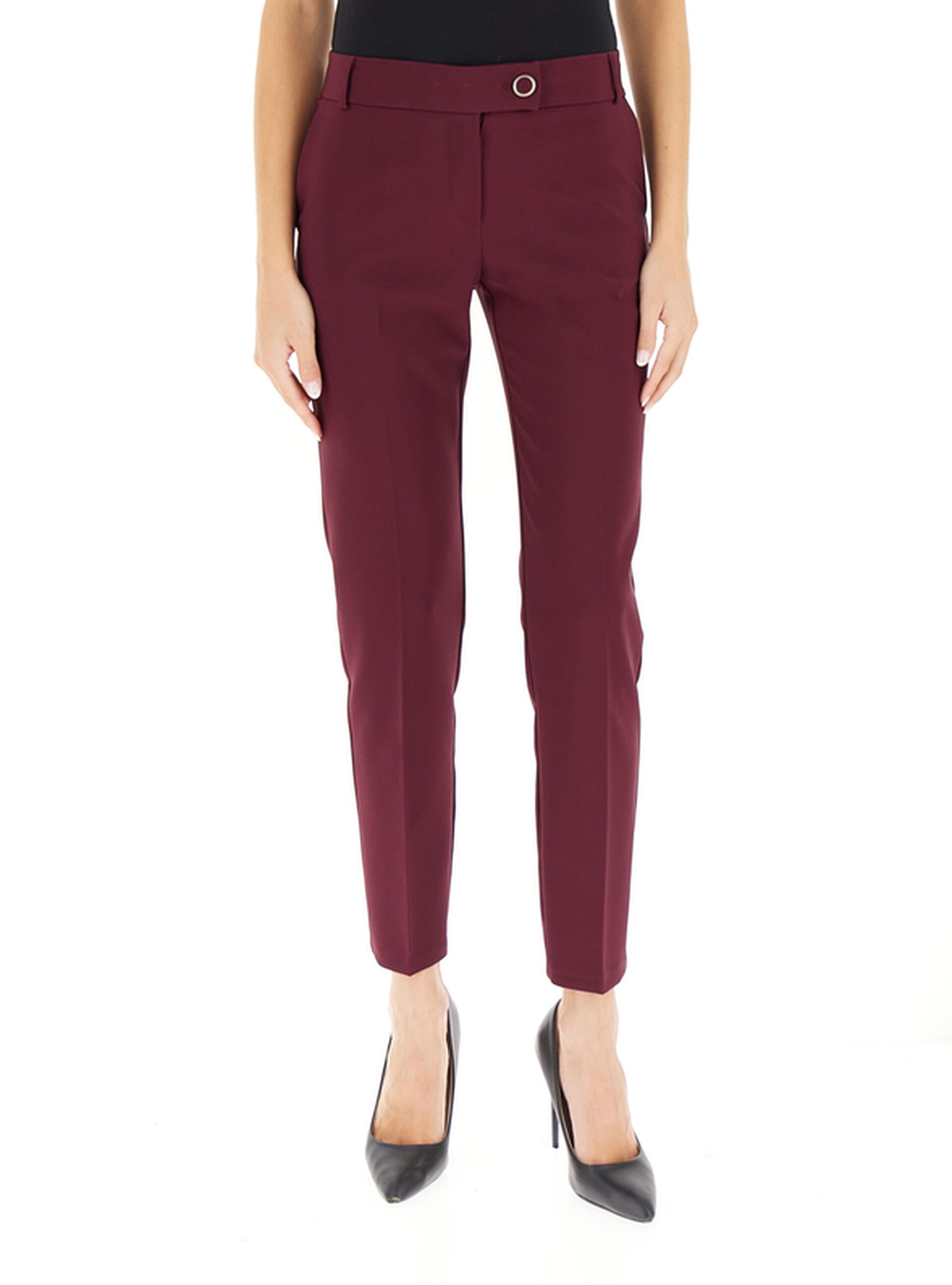 Pantalone CFC0125407003Bordeaux rosso RINASCIMENTO