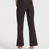 PANTALONE CROPPED FLARE DE72PMChocolate Torte RAGNO